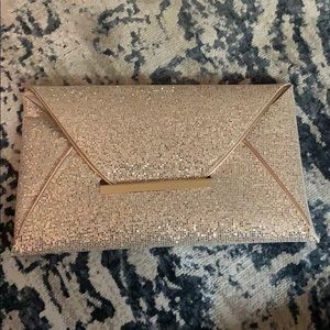 Gold Envelope Clutch